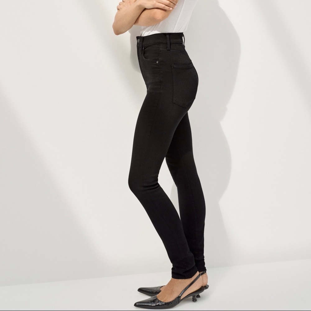 Aritzia Denim Forum The Lola high rise skinny